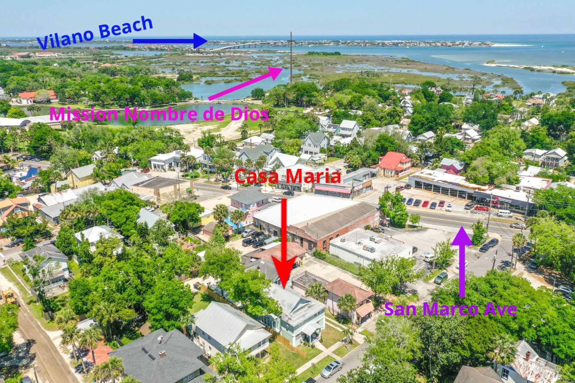 Casa Maria 2- Charming, Quaint Apt Next To Everything Downtown! St. Augustine Ngoại thất bức ảnh
